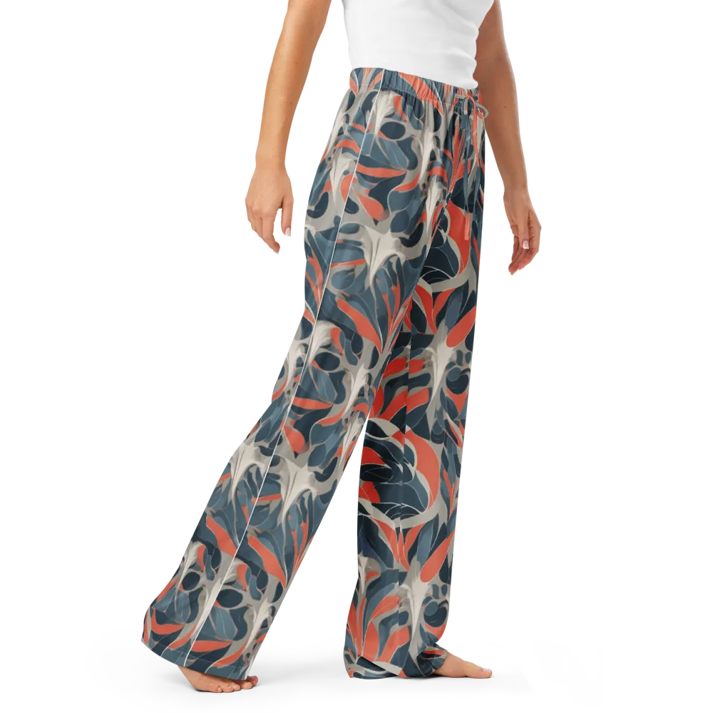 Sculpted Botanica on Women's Pajama Pants — Right Front