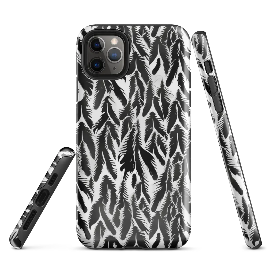 Inkwood Feather on Tough Case for iPhone® — Front