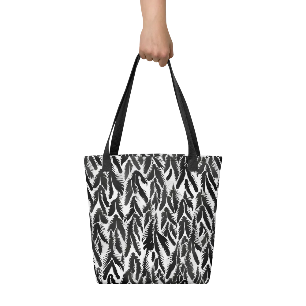 Inkwood Feather on Tote Bag — Front