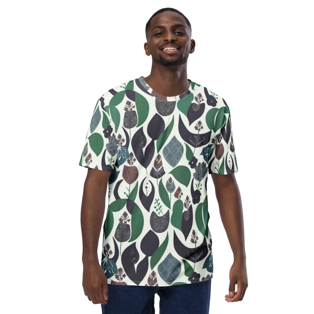 Botanical Relics on Men's Crew Neck T-Shirt — Front