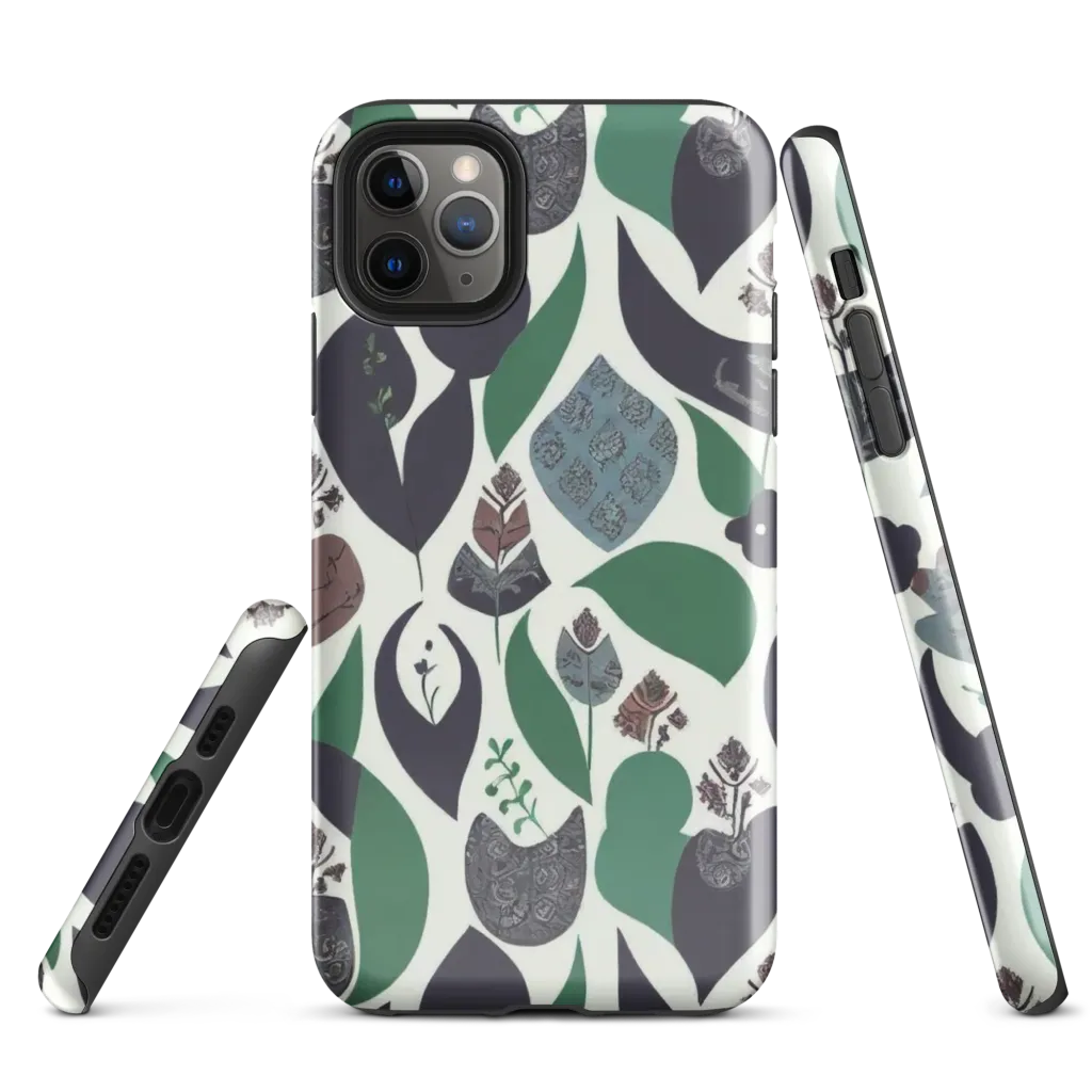 Botanical Relics on Tough Case for iPhone® — Front