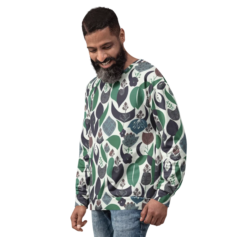 Botanical Relics on Sweatshirt — Left Front