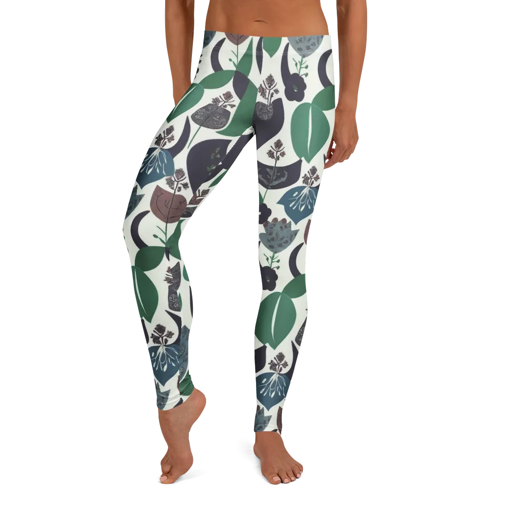 Botanical Relics on Leggings — Front