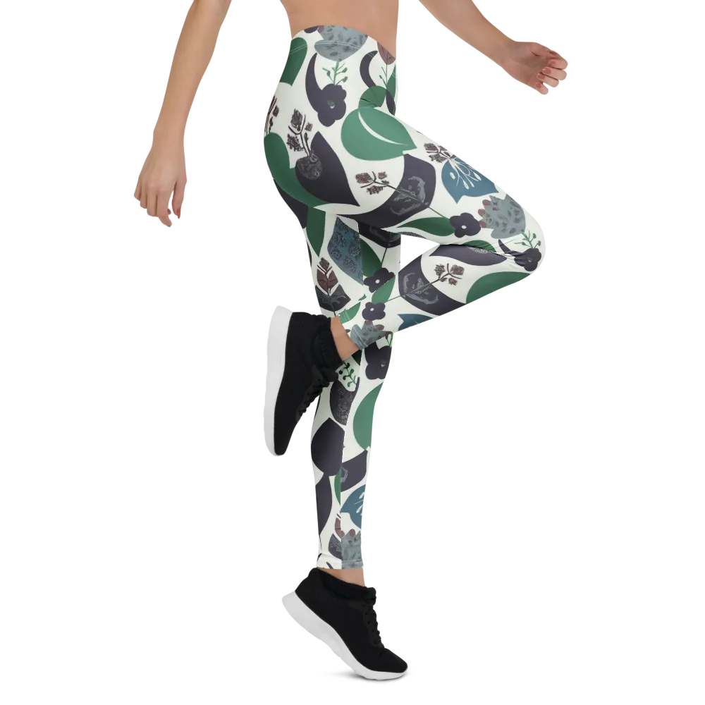 Botanical Relics on Leggings — Right