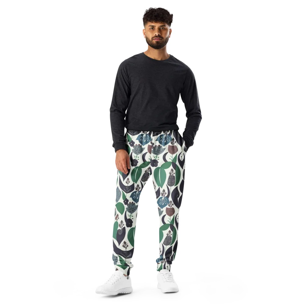 Botanical Relics on Men's Joggers — Front