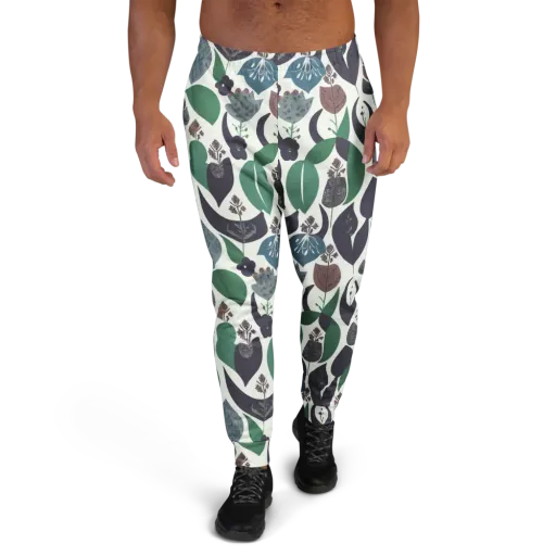 Botanical Relics on a Men's Joggers