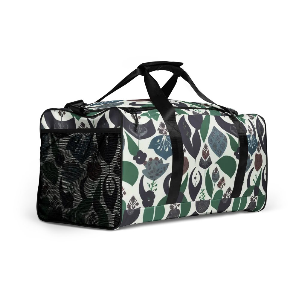 Botanical Relics on Duffle Bag — Right Front