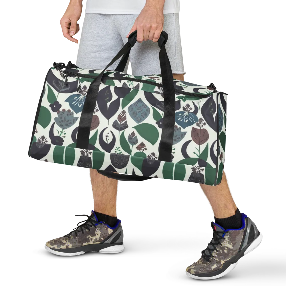 Botanical Relics on Duffle Bag — Front