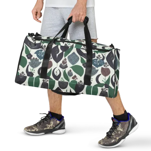 Botanical Relics on a Duffle Bag