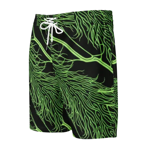 Glow Anatomy on a Men's Board Shorts