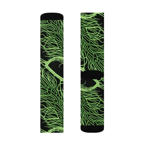 Glow Anatomy on a Socks