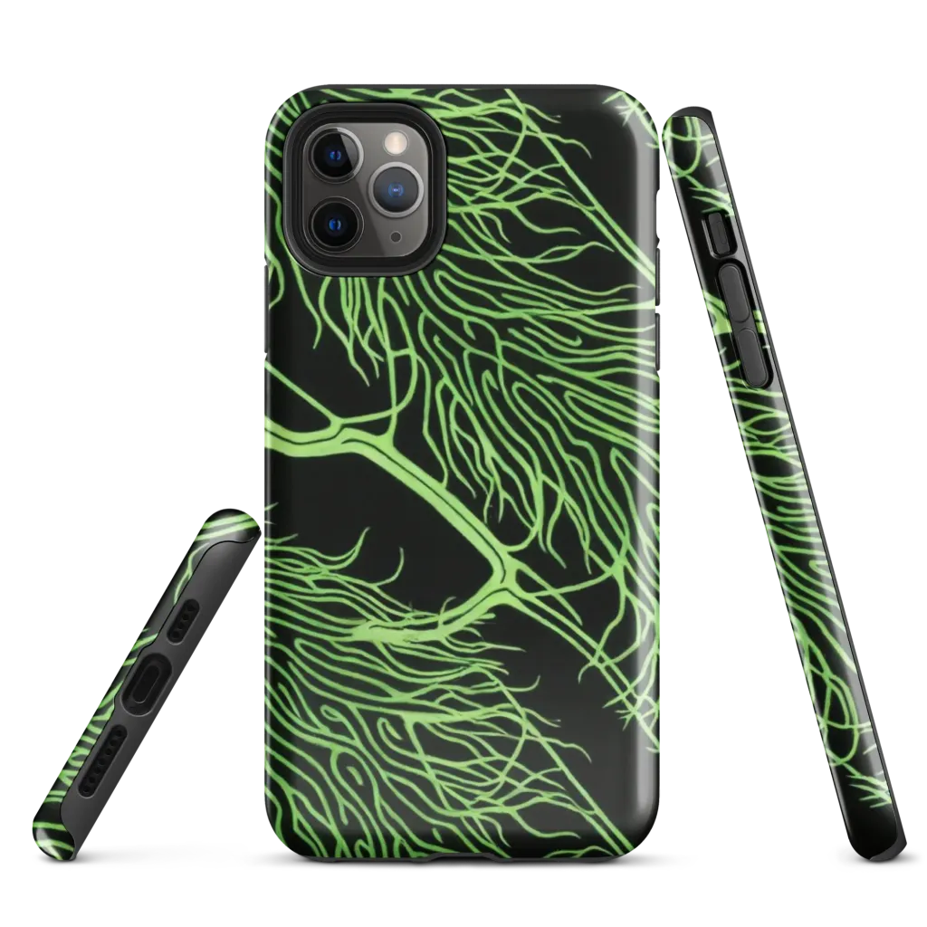 Glow Anatomy on Tough Case for iPhone® — Front