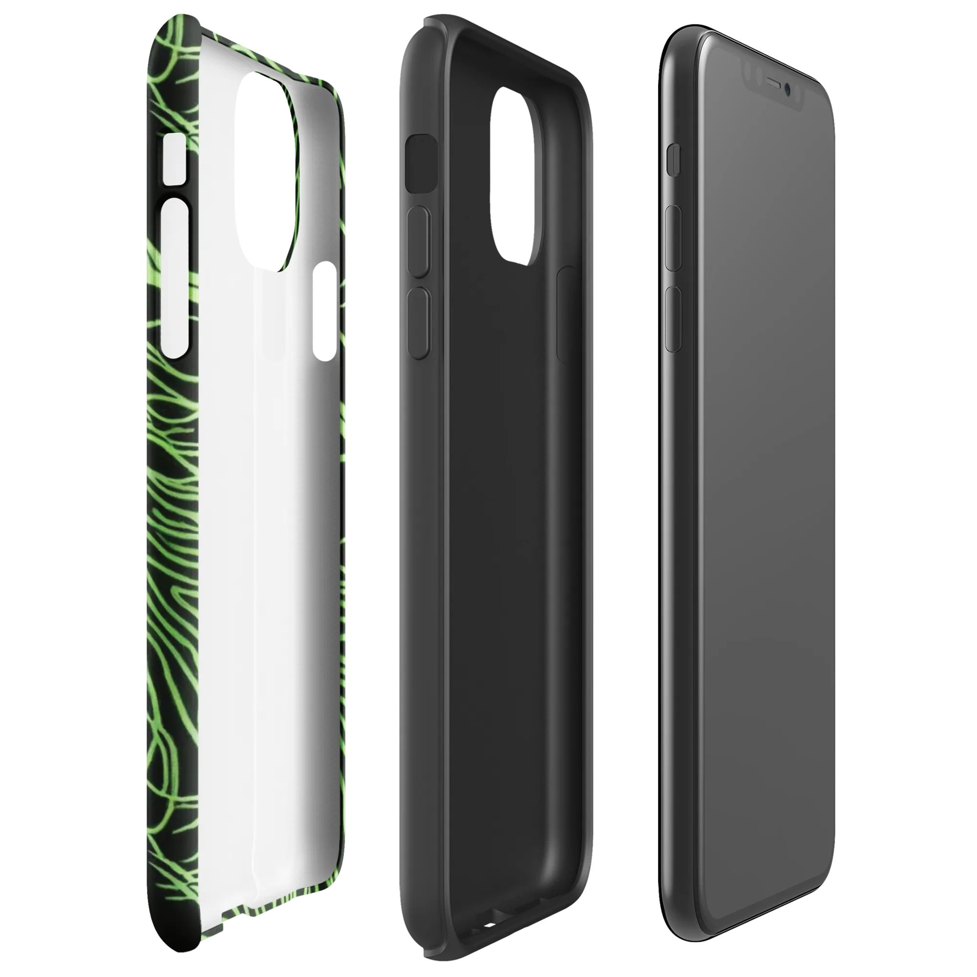 Glow Anatomy on Tough Case for iPhone® — Right