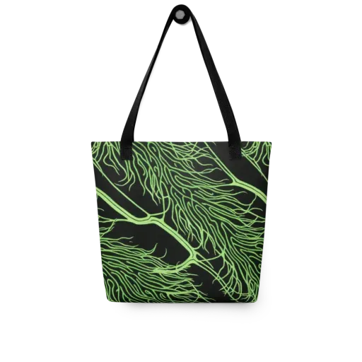 Glow Anatomy on a Tote Bag