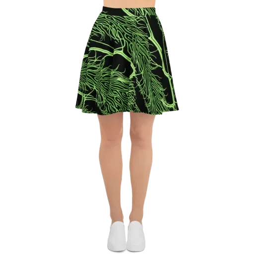 Glow Anatomy on a Skater Skirt