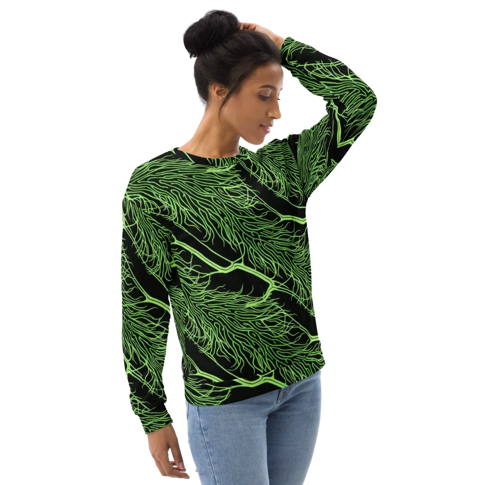 Glow Anatomy on Sweatshirt — Right Front