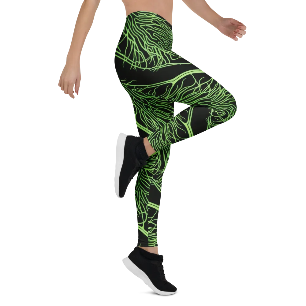 Glow Anatomy on Leggings — Right