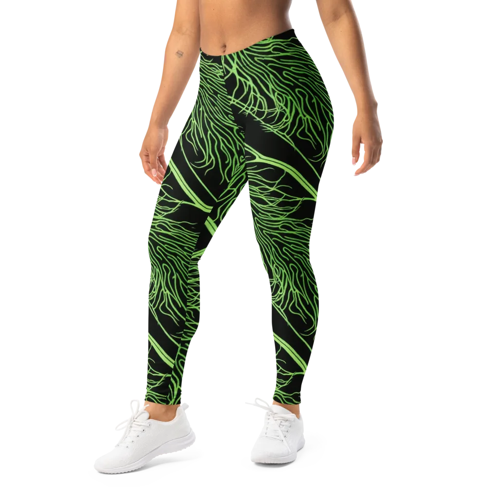 Glow Anatomy on Leggings — Left Front