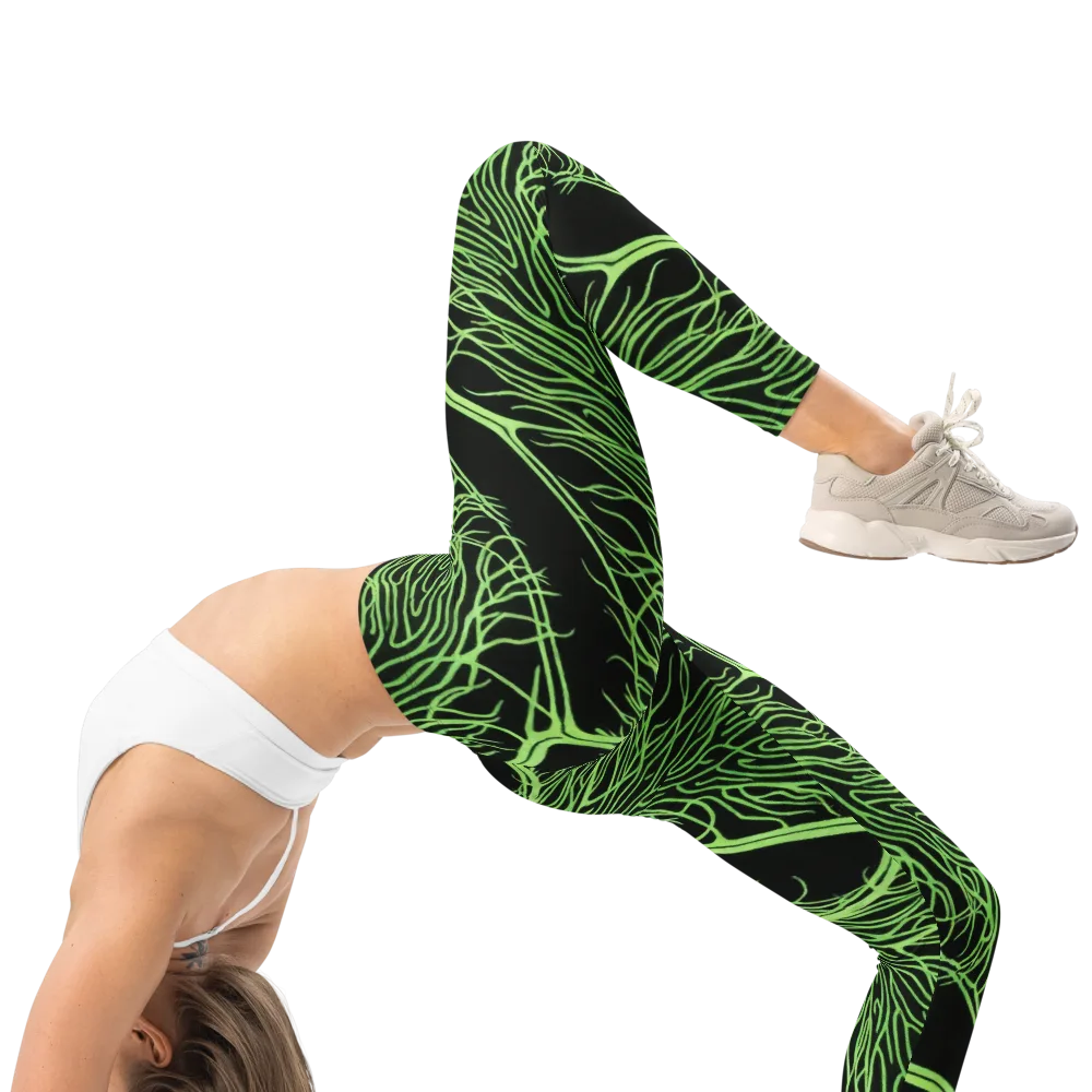 Glow Anatomy on Leggings — Right