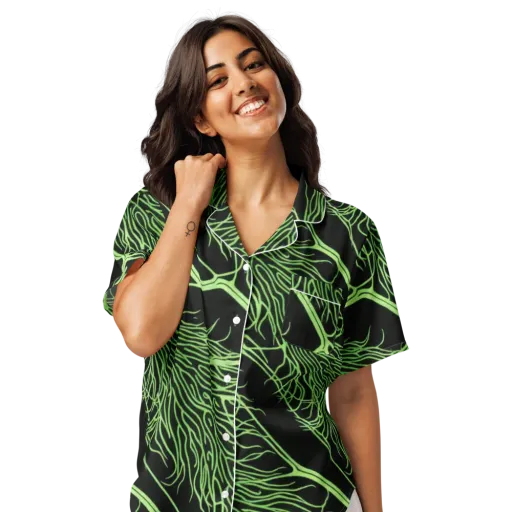 Glow Anatomy on a Women's Short Sleeve Pajama Top
