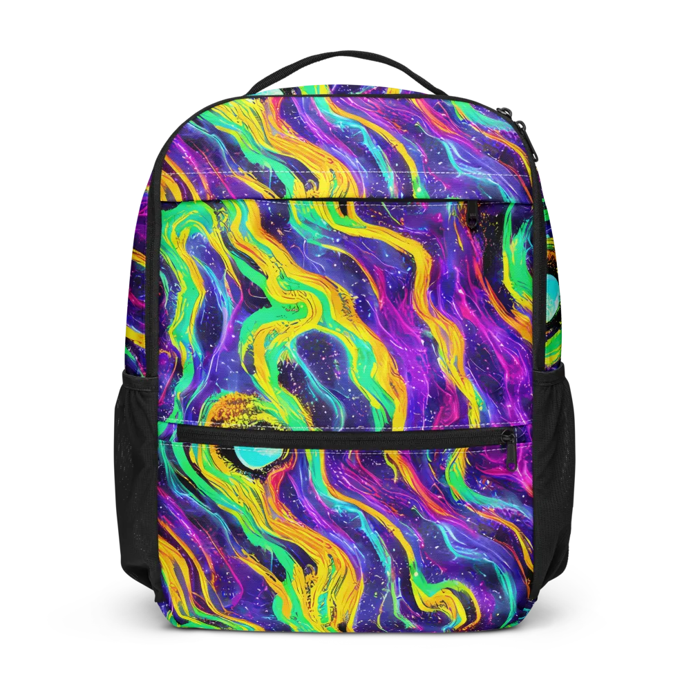 Jackson Swirl on Utility Backpack — Front