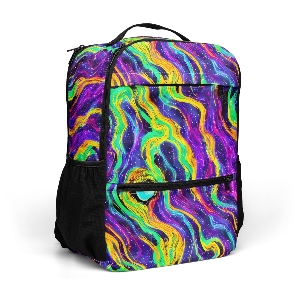 Jackson Swirl on Utility Backpack — Right Front