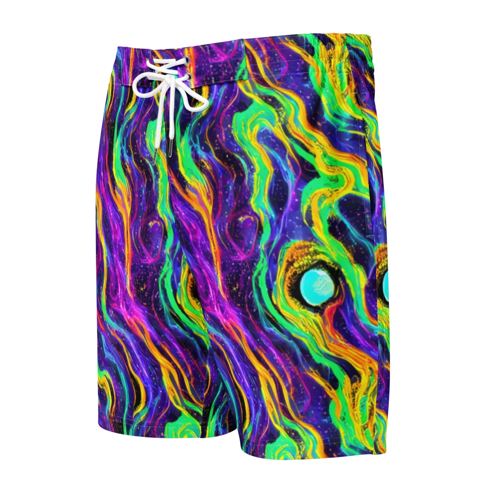 Jackson Swirl on Men's Board Shorts — Front