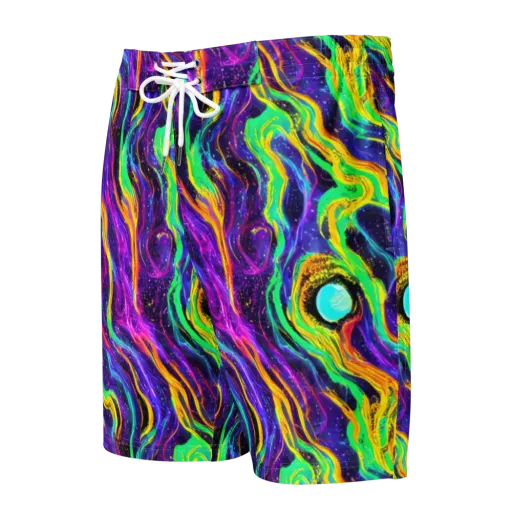 Jackson Swirl on a Men's Board Shorts