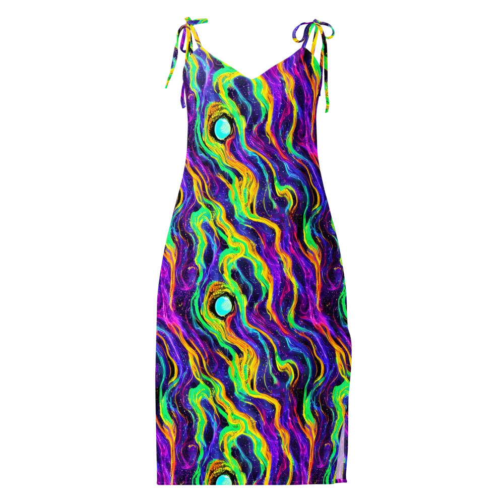 Jackson Swirl on Slip Dress — Front