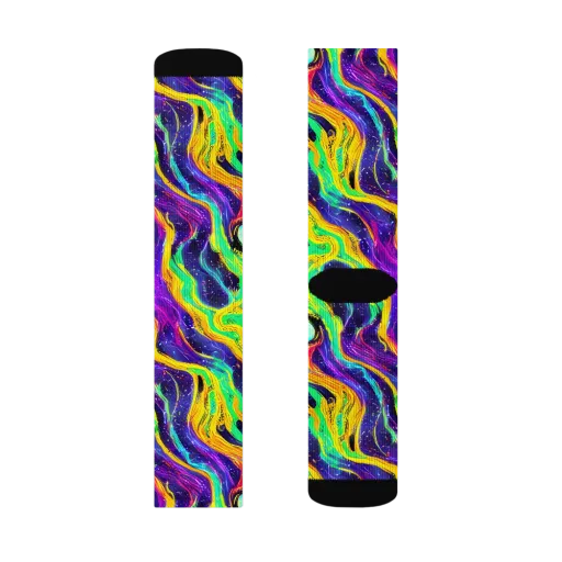 Jackson Swirl on a Socks