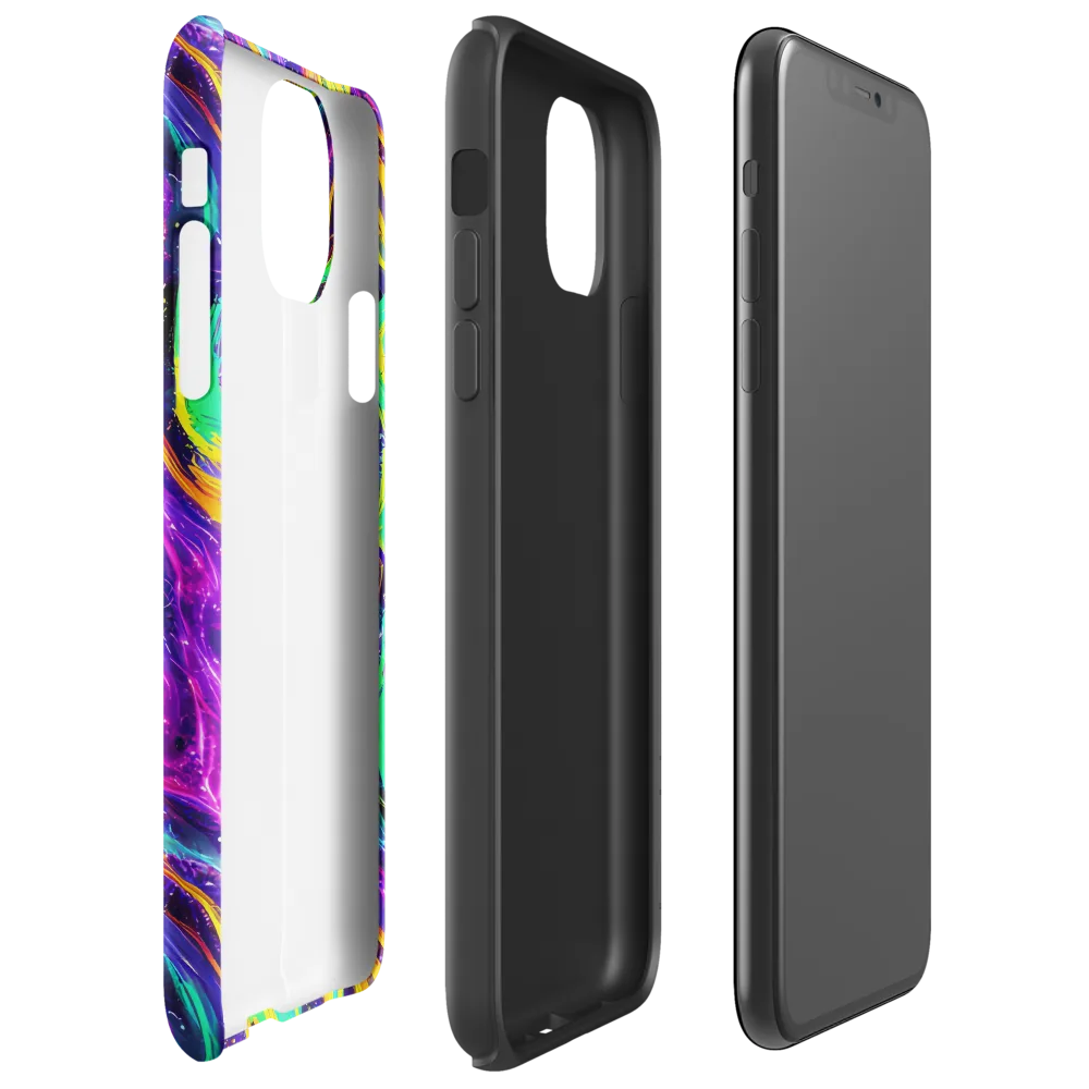 Jackson Swirl on Tough Case for iPhone® — Right