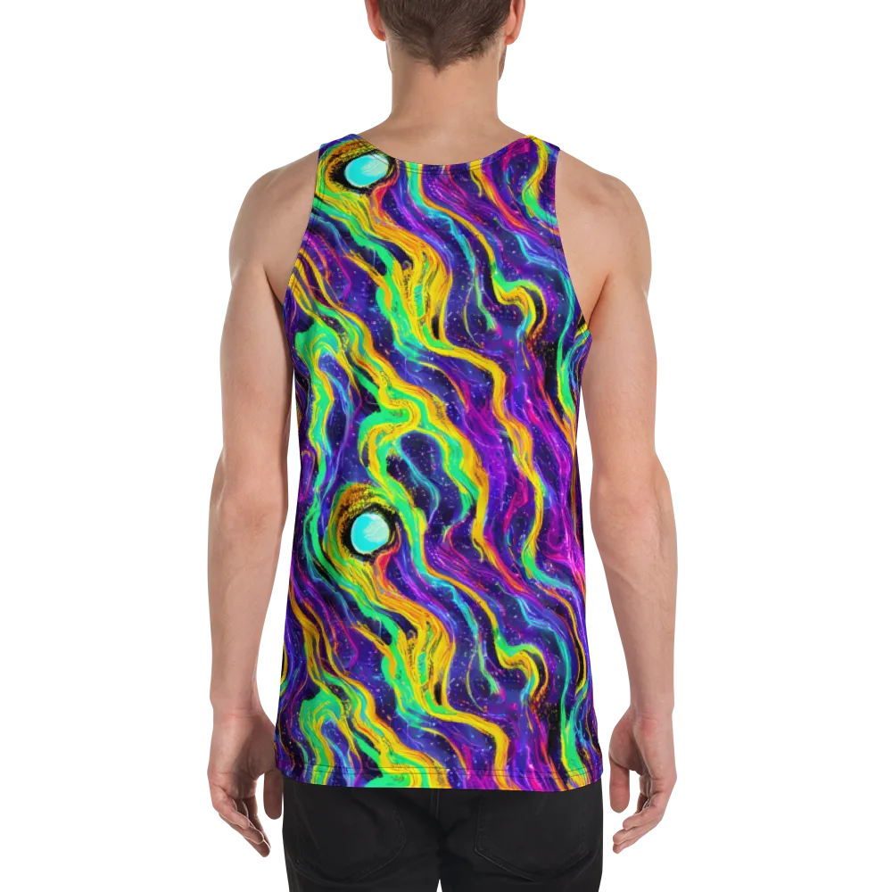 Jackson Swirl on Men's Tank Top — Back
