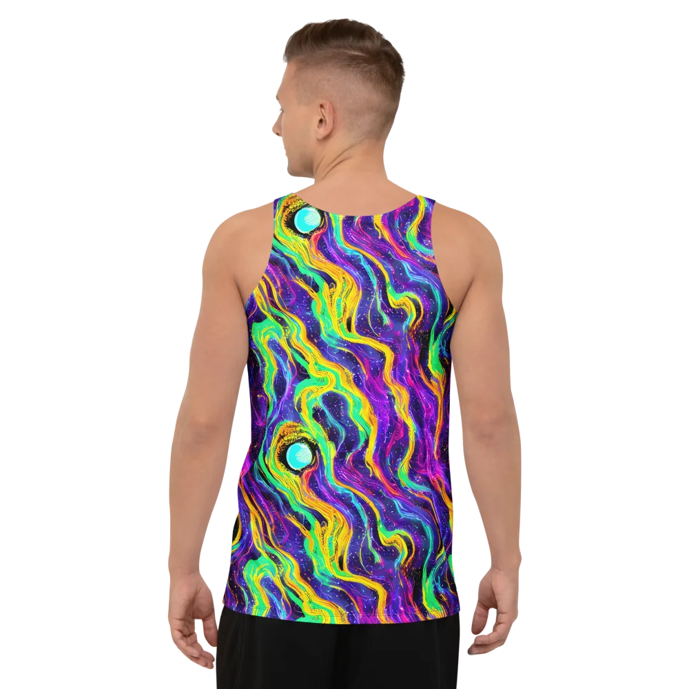 Jackson Swirl on Men's Tank Top — Back