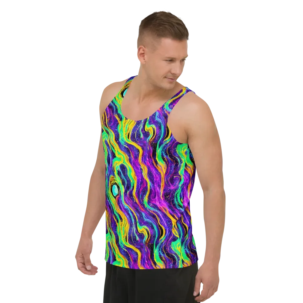 Jackson Swirl on Men's Tank Top — Left Front