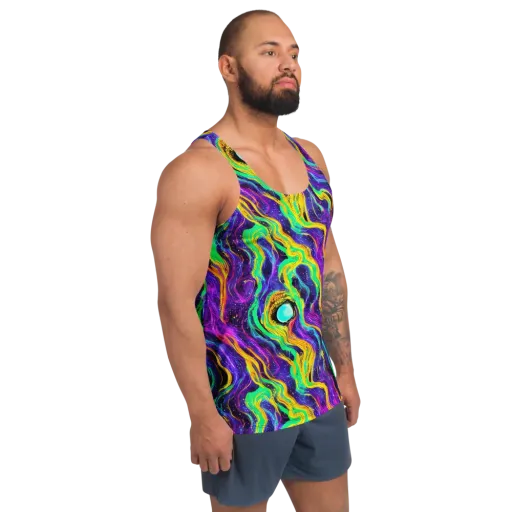 Jackson Swirl on a Men's Tank Top