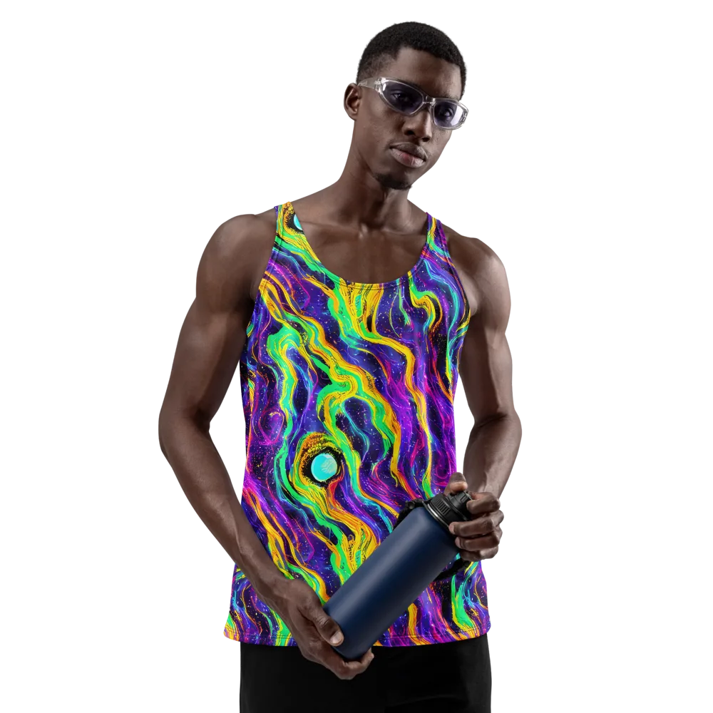 Jackson Swirl on Men's Tank Top — Front