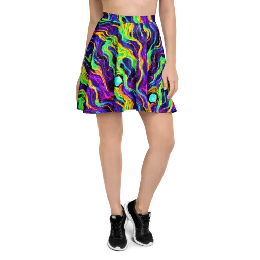 Jackson Swirl on a Skater Skirt