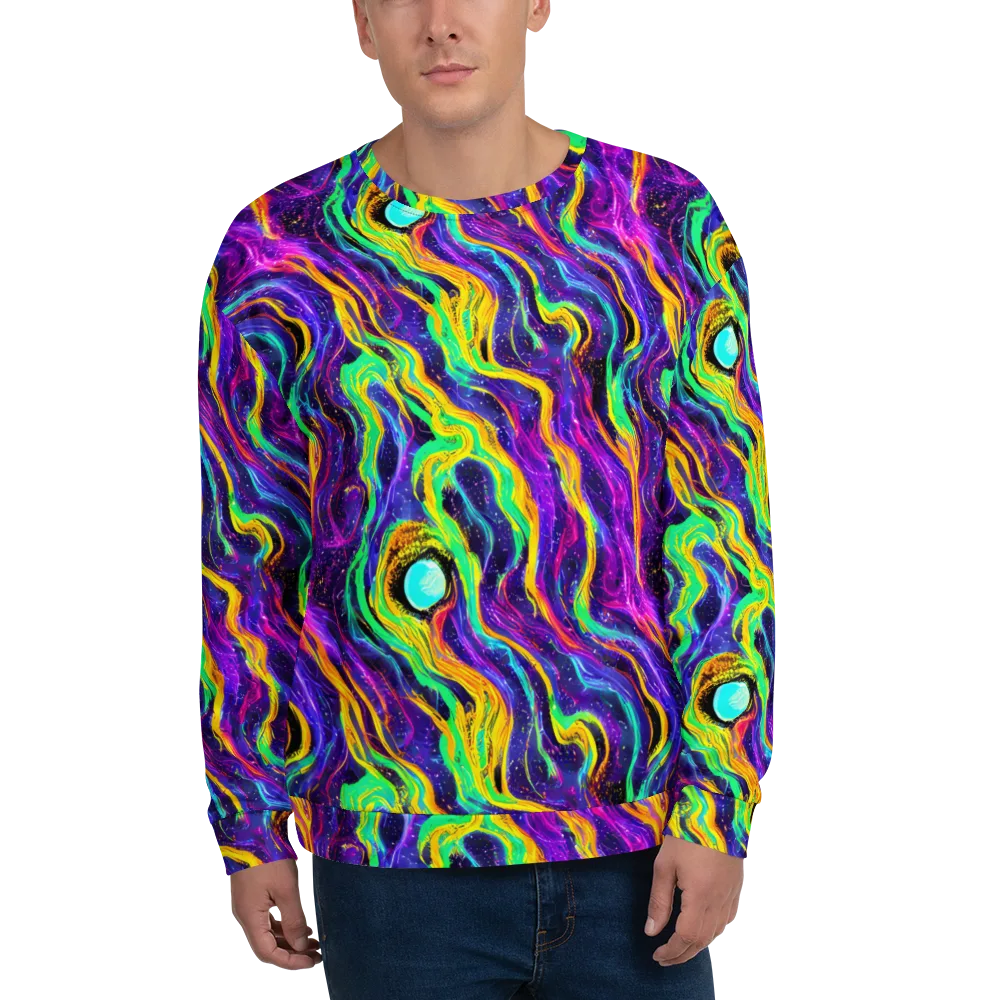 Jackson Swirl on Sweatshirt — Front