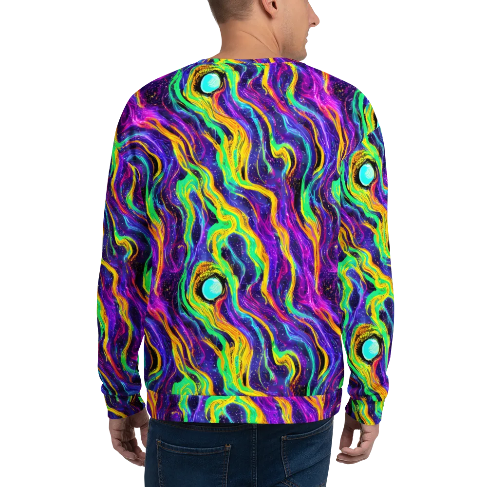 Jackson Swirl on Sweatshirt — Back