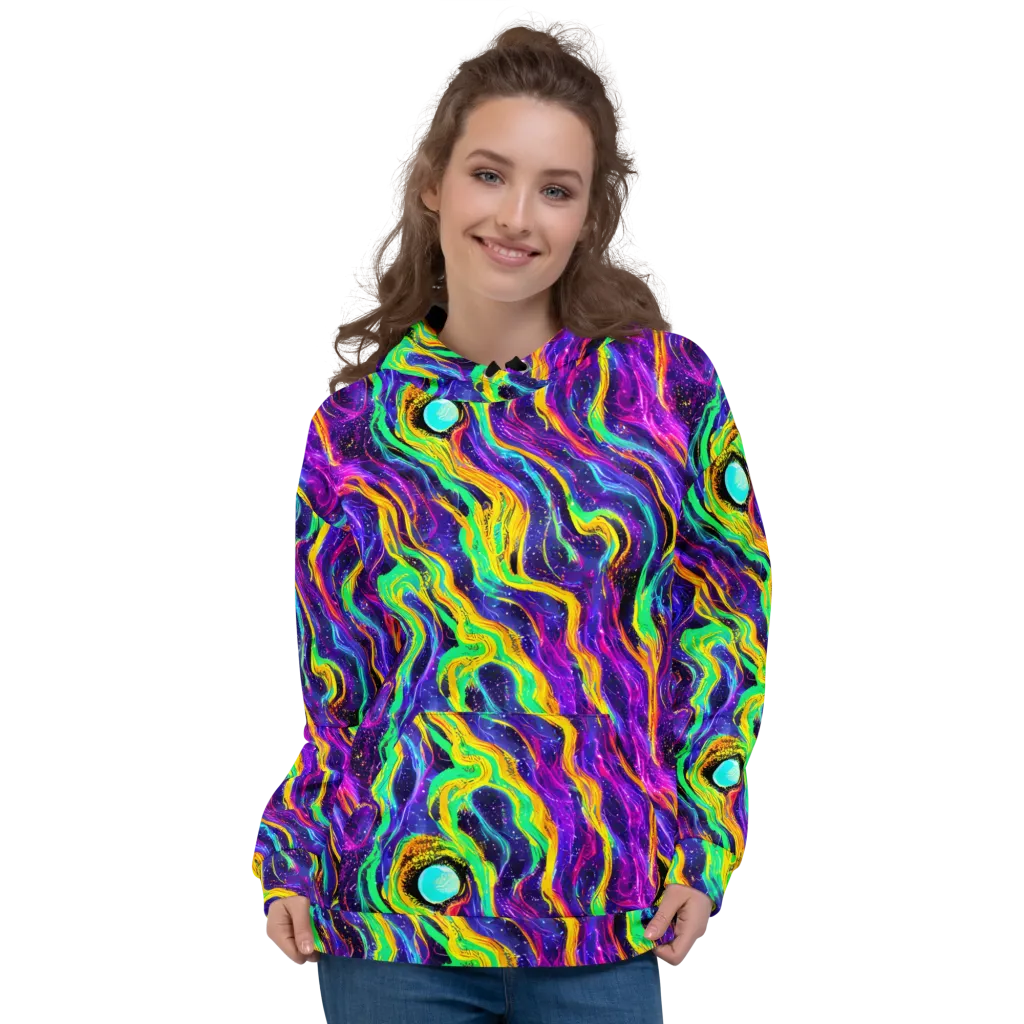 Jackson Swirl on Hoodie — Front