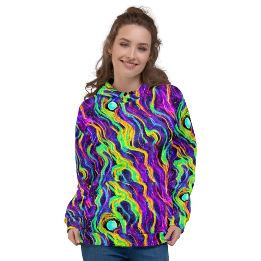 Jackson Swirl on a Hoodie