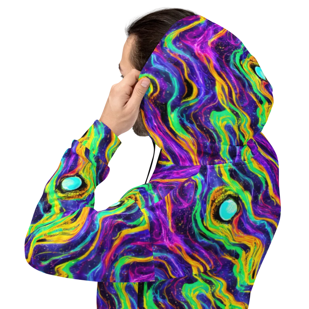 Jackson Swirl on Hoodie — Back