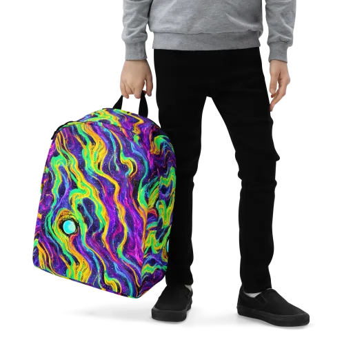 Jackson Swirl on a Minimalist Backpack