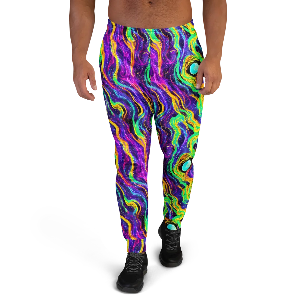Jackson Swirl on Men's Joggers — Front