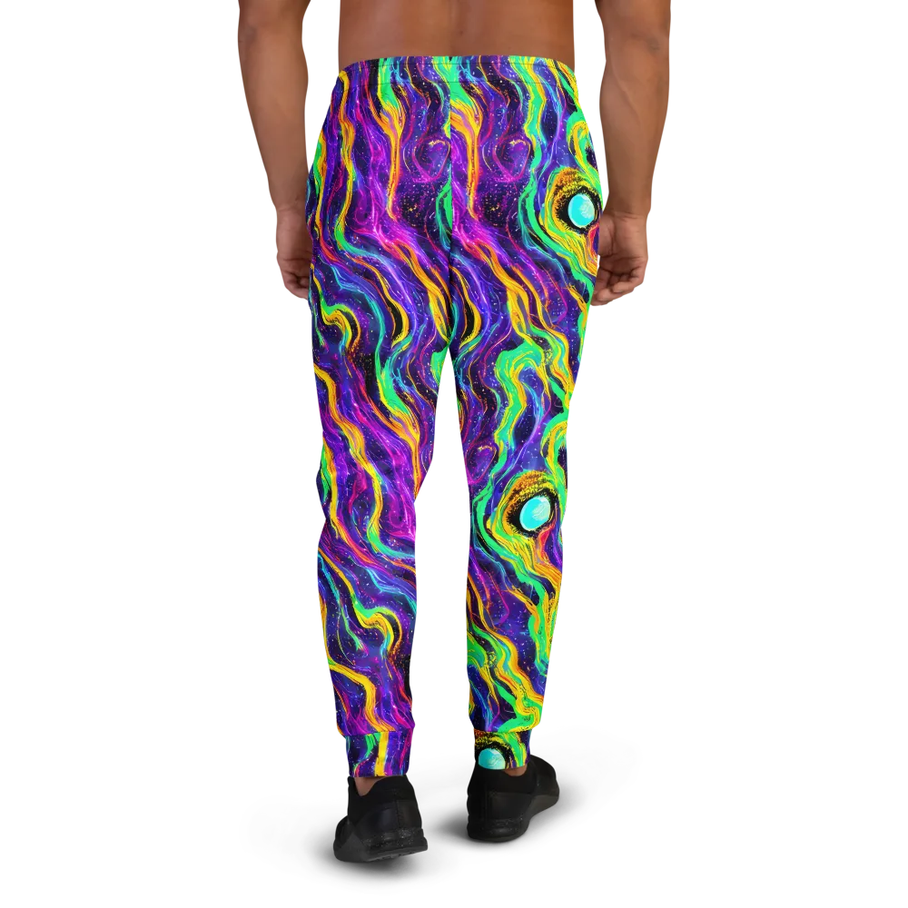 Jackson Swirl on Men's Joggers — Back