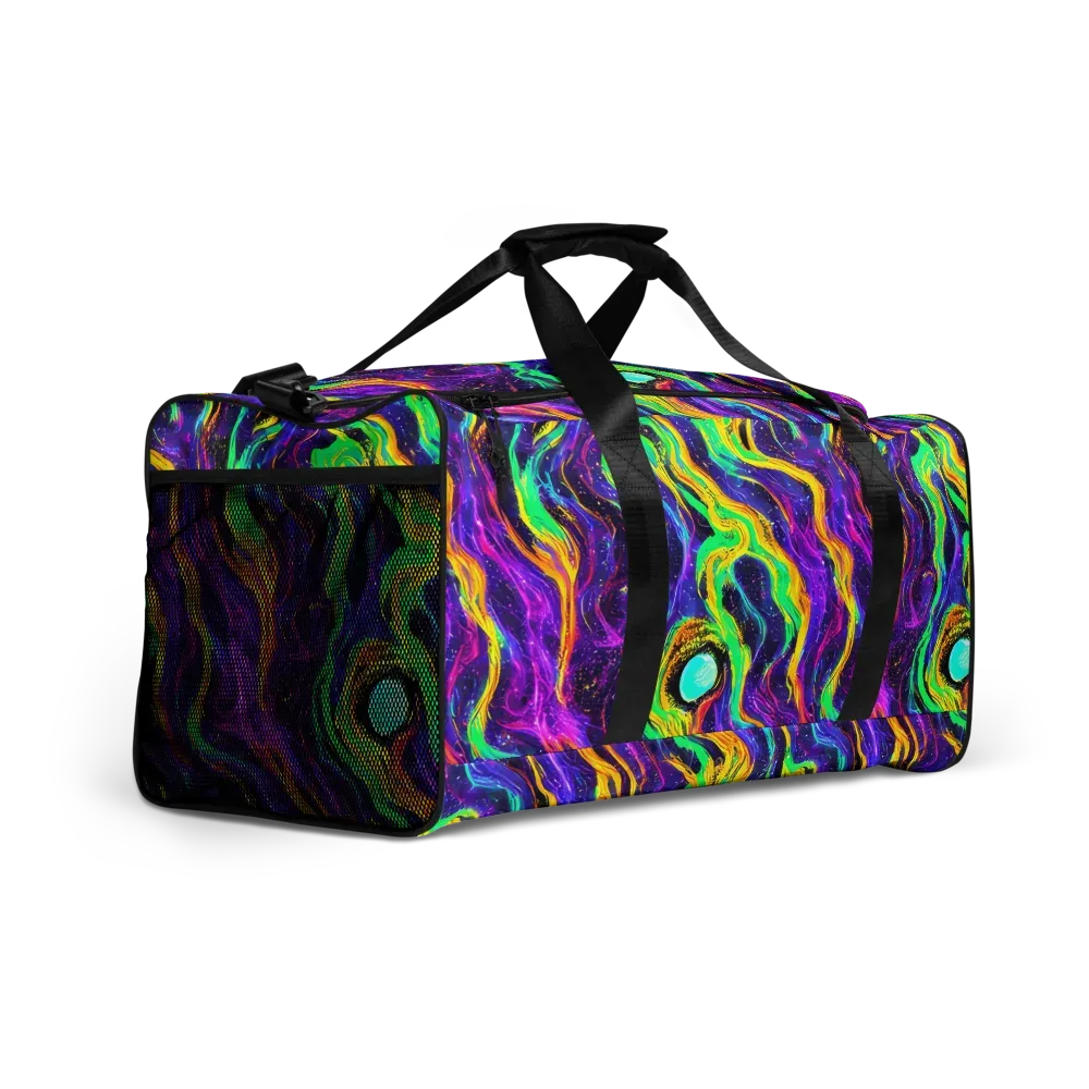 Jackson Swirl on Duffle Bag — Right Front