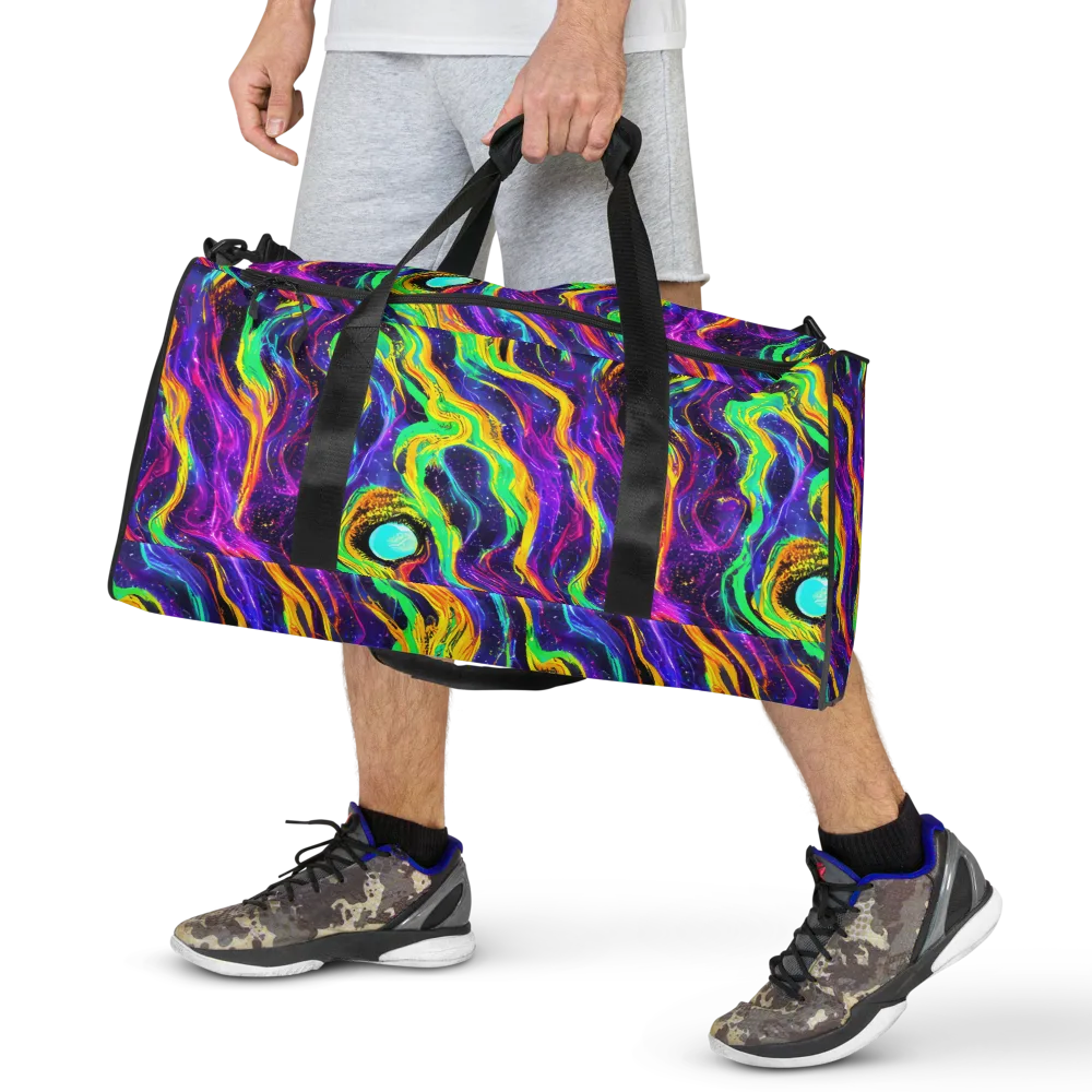 Jackson Swirl on Duffle Bag — Front