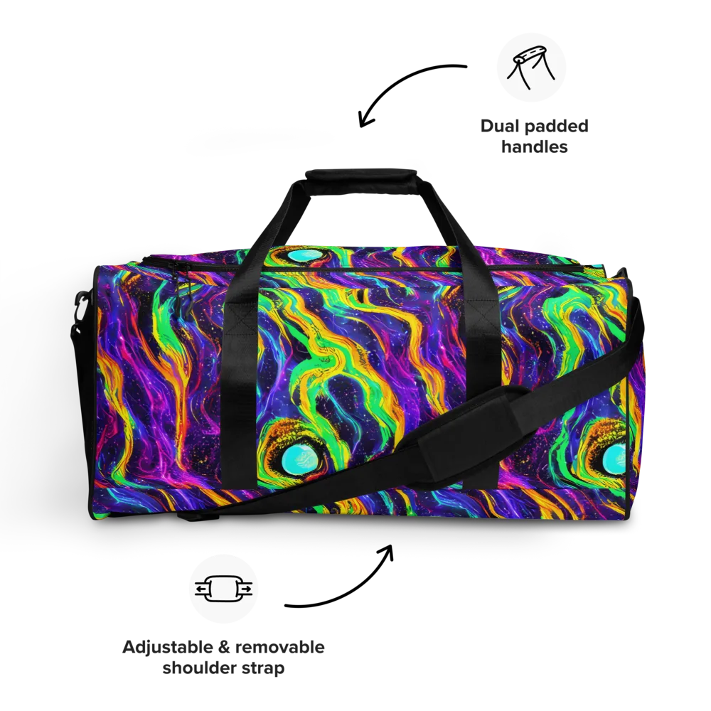 Jackson Swirl on Duffle Bag — Front