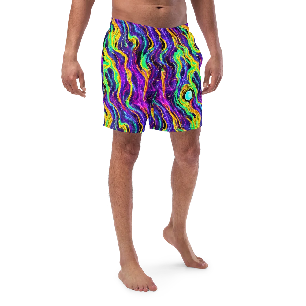 Jackson Swirl on Swim Trunks — Front