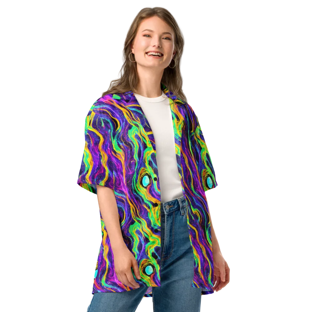 Jackson Swirl on Button Shirt — Front